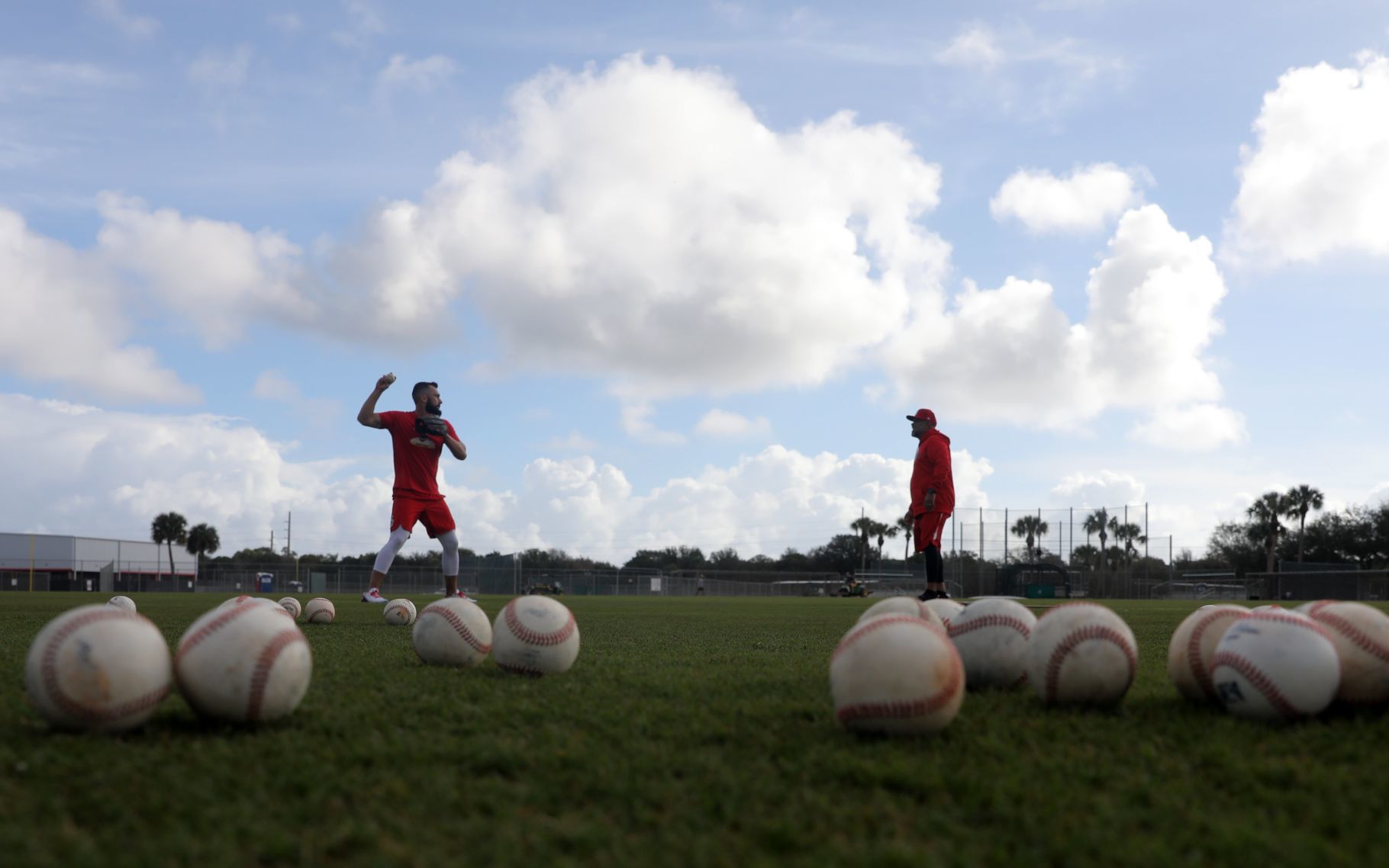 Cardinals pitchers and catchers report day